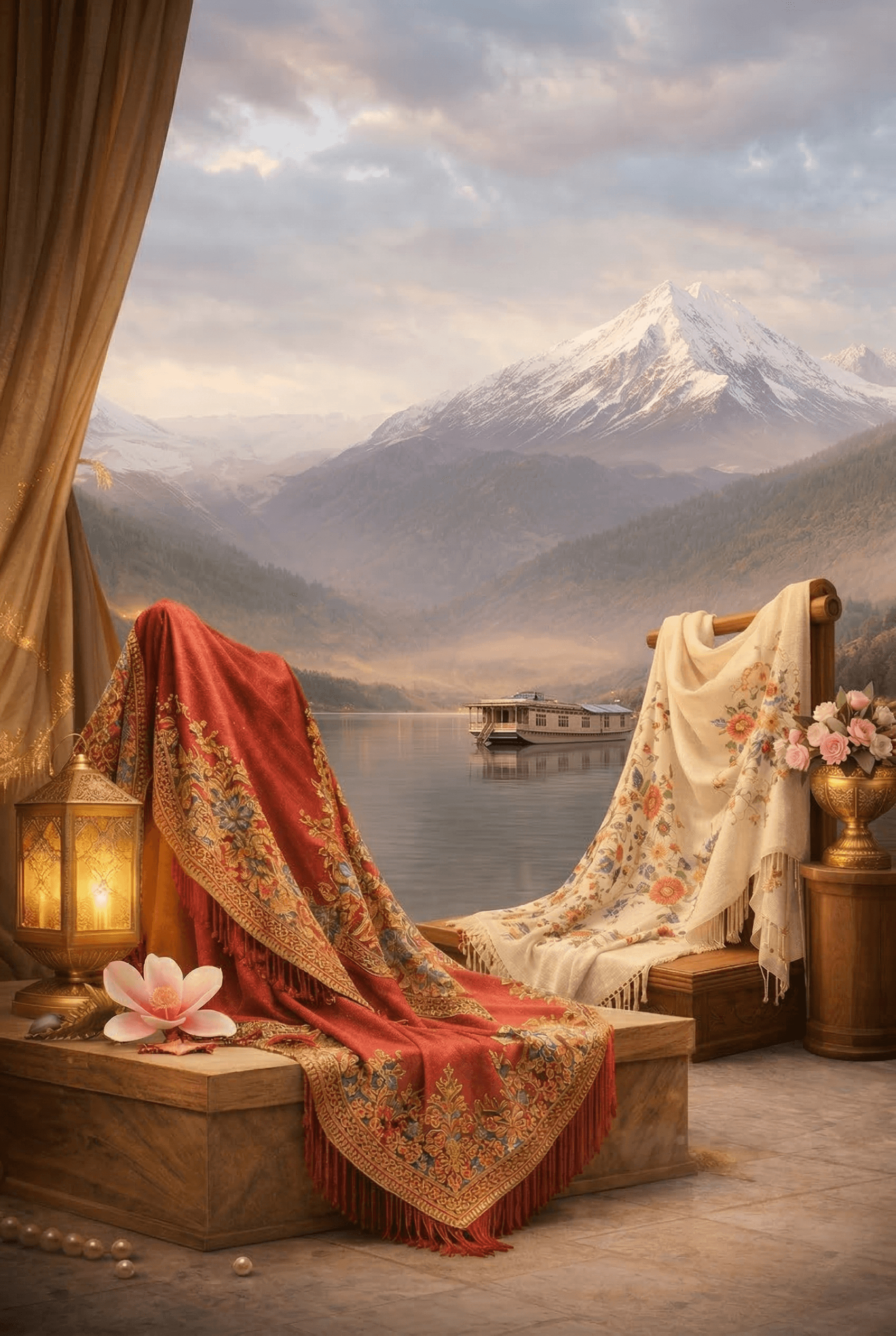 Luxury Kashmiri Shawls